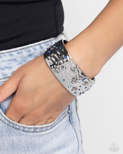 Load image into Gallery viewer, Open Door Jewelry - Across the Constellations - Blue Bracelet - Paparazzi Accessories
