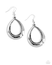 Load image into Gallery viewer, five-dollar-jewelry-inner-iridescence-silver-earrings-paparazzi-accessories
