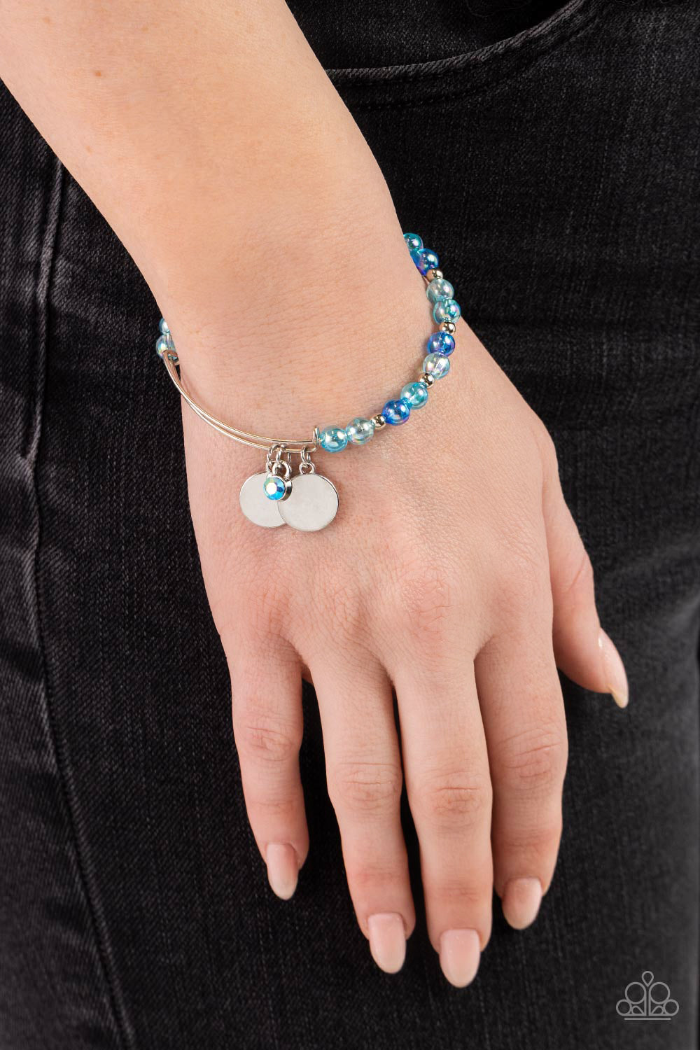 Open Door Jewelry - Bodacious Beacon - Blue Bracelet - Paparazzi Accessories