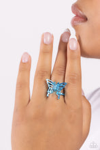 Load image into Gallery viewer, Open Door Jewelry - Playfully Polished - Blue Ring - Paparazzi Accessories
