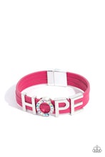 Load image into Gallery viewer, five-dollar-jewelry-hopeful-haute-pink-bracelet-paparazzi-accessories
