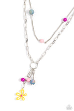 Load image into Gallery viewer, five-dollar-jewelry-seize-the-swirls-yellow-necklace-paparazzi-accessories
