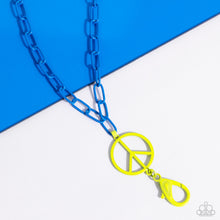 Load image into Gallery viewer, Open Door Jewelry - Tranquil Unity - Blue Lanyard - Paparazzi Accessories
