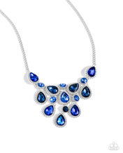 Load image into Gallery viewer, five-dollar-jewelry-dripping-in-dazzle-blue-necklace-paparazzi-accessories
