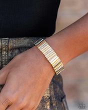 Load image into Gallery viewer, Open Door Jewelry - Linear Legend - Gold Bracelet - Paparazzi Accessories
