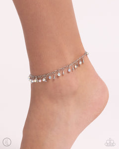 Open Door Jewelry - Sprinkled Selection - Multi Anklet - Paparazzi Accessories