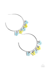 Load image into Gallery viewer, five-dollar-jewelry-bemusing-butterflies-blue-earrings-paparazzi-accessories
