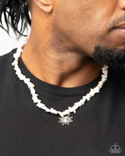 Load image into Gallery viewer, Open Door Jewelry - Dancing In The Sunlight - White Necklace - Paparazzi Accessories
