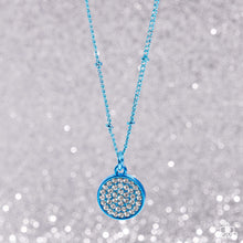 Load image into Gallery viewer, Open Door Jewelry - Bejeweled Basic - Blue Necklace - Paparazzi Accessories
