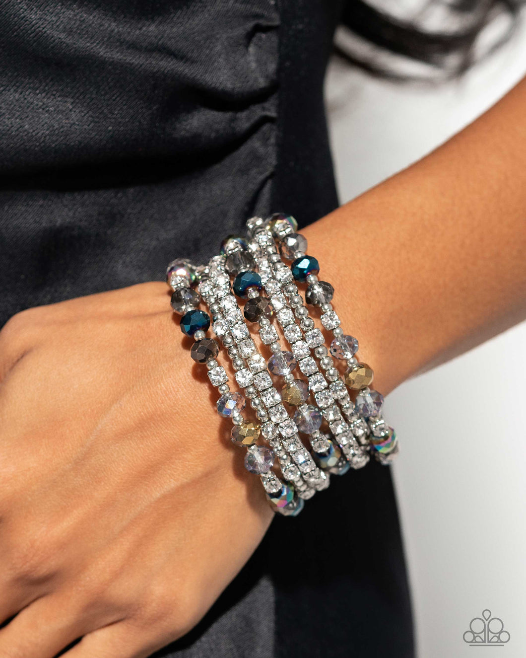 Open Door Jewelry - Sizzling Stack - Multi Bracelet - Paparazzi Accessories