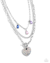 Load image into Gallery viewer, five-dollar-jewelry-heart-history-multi-necklace-paparazzi-accessories
