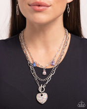 Load image into Gallery viewer, Open Door Jewelry - HEART History - Multi Necklace - Paparazzi Accessories
