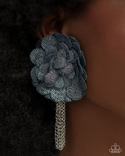 Load image into Gallery viewer, Open Door Jewelry - Dauntless Denim - Blue Post Earrings - Paparazzi Accessories
