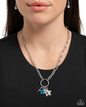 Load image into Gallery viewer, Open Door Jewelry - Stellar Sighting - Blue Necklace - Paparazzi Accessories
