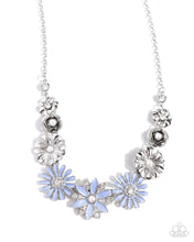 Load image into Gallery viewer, five-dollar-jewelry-garden-gesture-blue-necklace-paparazzi-accessories
