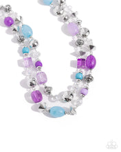 Load image into Gallery viewer, five-dollar-jewelry-playful-past-purple-necklace-paparazzi-accessories
