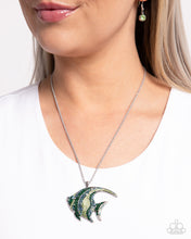 Load image into Gallery viewer, Open Door Jewelry - Tropical Talent - Green Necklace - Paparazzi Accessories
