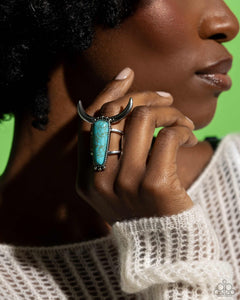 Open Door Jewelry - Longhorn Luxe Ring - Paparazzi Accessories