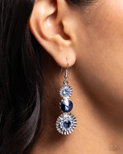 Load image into Gallery viewer, Open Door Jewelry - Dedicated Dalliance - Blue Earrings - Paparazzi Accessories
