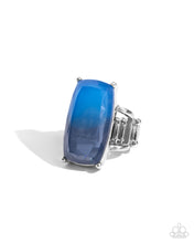 Load image into Gallery viewer, five-dollar-jewelry-dramatic-duo-blue-ring-paparazzi-accessories
