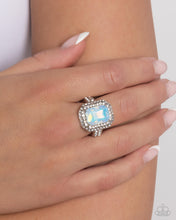 Load image into Gallery viewer, Open Door Jewelry - Faceted Fidelity - Blue Ring - Paparazzi Accessories
