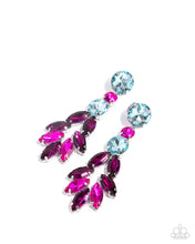 Load image into Gallery viewer, five-dollar-jewelry-cascading-cache-multi-post earrings-paparazzi-accessories
