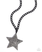 Load image into Gallery viewer, five-dollar-jewelry-stellar-selfie-black-necklace-paparazzi-accessories

