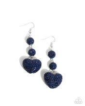 Load image into Gallery viewer, five-dollar-jewelry-vision-in-shimmer-blue-earrings-paparazzi-accessories
