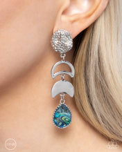 Load image into Gallery viewer, Open Door Jewelry - Celestial Character - Blue Clip-On - Paparazzi Accessories
