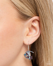 Load image into Gallery viewer, Open Door Jewelry - Fancy Free Fish - Purple Earrings - Paparazzi Accessories
