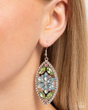 Load image into Gallery viewer, Open Door Jewelry - Gallant Garden - Blue Earrings - Paparazzi Accessories
