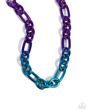 Load image into Gallery viewer, five-dollar-jewelry-nuanced-nightlife-purple-necklace-paparazzi-accessories
