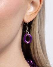 Load image into Gallery viewer, Open Door Jewelry - Nuanced Nightlife - Purple Necklace - Paparazzi Accessories
