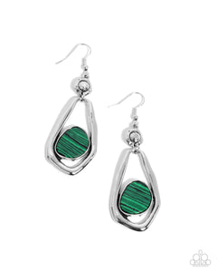 five-dollar-jewelry-scouting-spirals-green-earrings-paparazzi-accessories