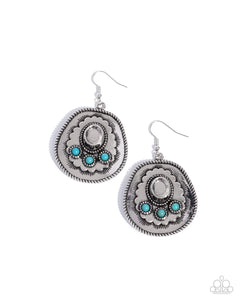 five-dollar-jewelry-cowboy-chaperone-blue-earrings-paparazzi-accessories