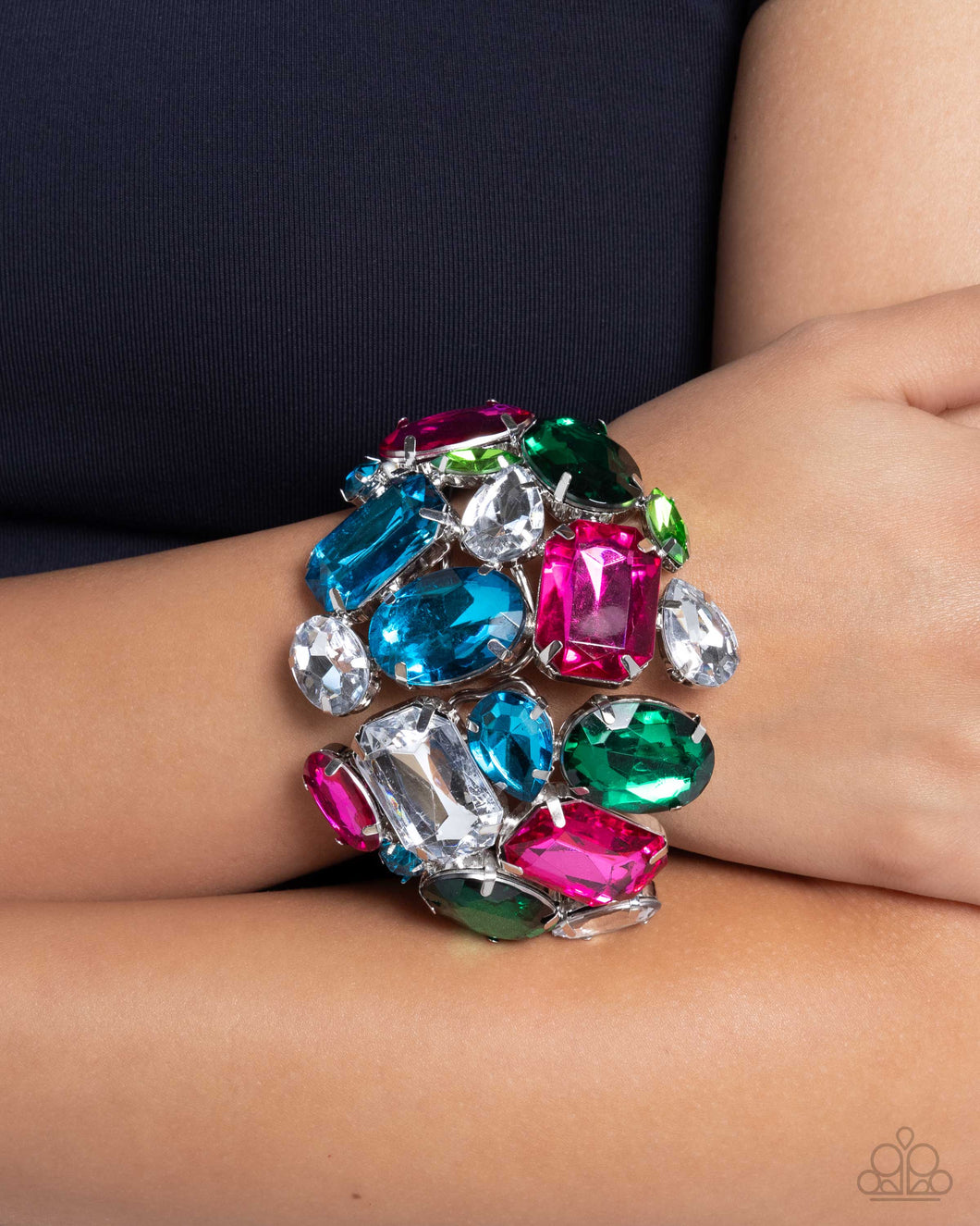 Open Door Jewelry - Chic Coronation - Multi Bracelet - Paparazzi Accessories
