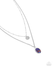 Load image into Gallery viewer, five-dollar-jewelry-dedicated-diva-purple-necklace-paparazzi-accessories
