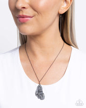 Load image into Gallery viewer, Open Door Jewelry - Experimental Echo - Black Necklace - Paparazzi Accessories
