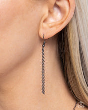 Load image into Gallery viewer, Open Door Jewelry - Experimental Echo - Black Necklace - Paparazzi Accessories
