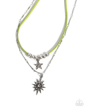 Load image into Gallery viewer, five-dollar-jewelry-stellar-sojourn-green-necklace-paparazzi-accessories
