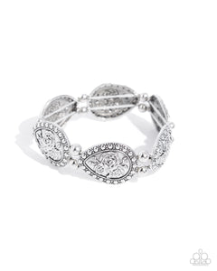 five-dollar-jewelry-roaring-rose-silver-bracelet-paparazzi-accessories