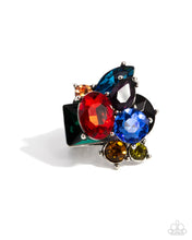 Load image into Gallery viewer, five-dollar-jewelry-capricious-cluster-red-paparazzi-accessories
