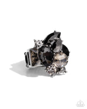 Load image into Gallery viewer, five-dollar-jewelry-capricious-cluster-silver-ring-paparazzi-accessories
