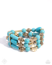 Load image into Gallery viewer, five-dollar-jewelry-coachella-confidence-blue-paparazzi-accessories

