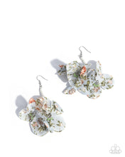 Load image into Gallery viewer, five-dollar-jewelry-flourishing-fantasia-green-earrings-paparazzi-accessories
