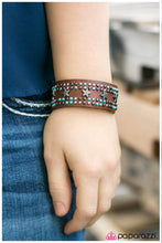 Load image into Gallery viewer, five-dollar-jewelry-giddy-up-blue-bracelet-paparazzi-accessories
