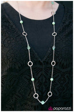 Load image into Gallery viewer, five-dollar-jewelry-get-your-glow-on-green-necklace-paparazzi-accessories
