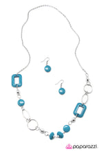 Load image into Gallery viewer, Open Door Jewelry - Just Around the Corner - Blue Necklace - Paparazzi Accessories
