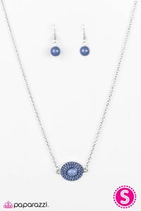 Open Door Jewelry - TIJUANA Dance? - Blue Necklace - Paparazzi Accessories