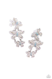 five-dollar-jewelry-fluttering-finale-multi-post earrings-paparazzi-accessories